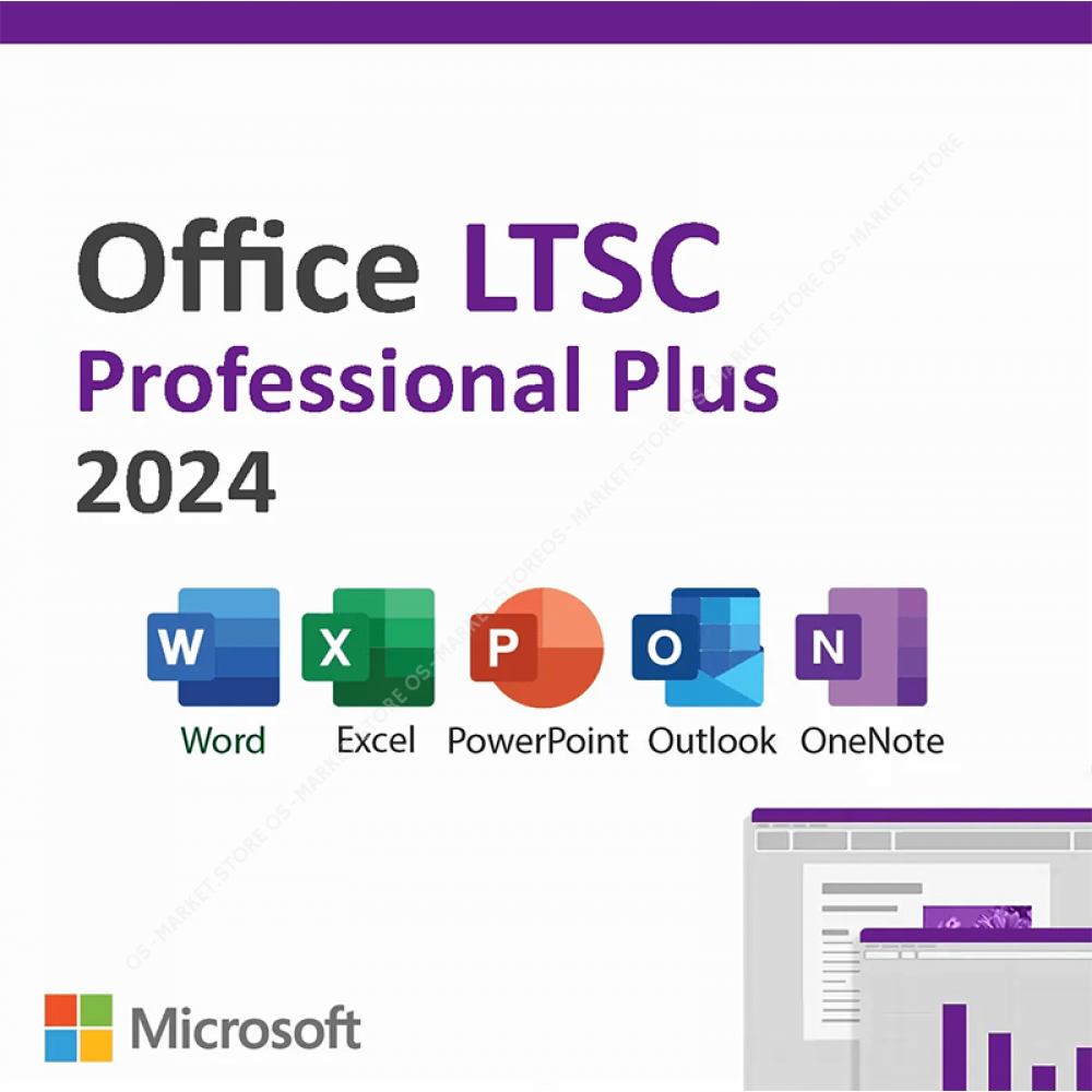 Microsoft Office 2024 Pro Plus LTSC for PC- Lifetime- Phone Activition